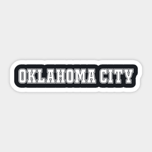 Oklahoma City Sticker